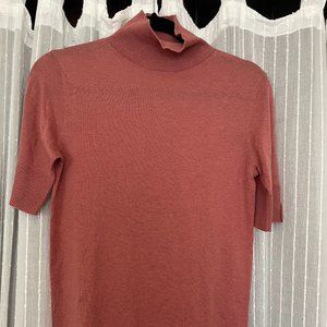 Merino Silk Short-sleeve blouse